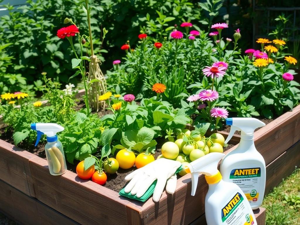 Chemische Ameisenbekämpfung im Hochbeet