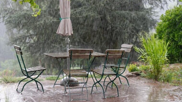 Starkregen im Sommer