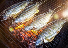 Forellen auf dem Grill